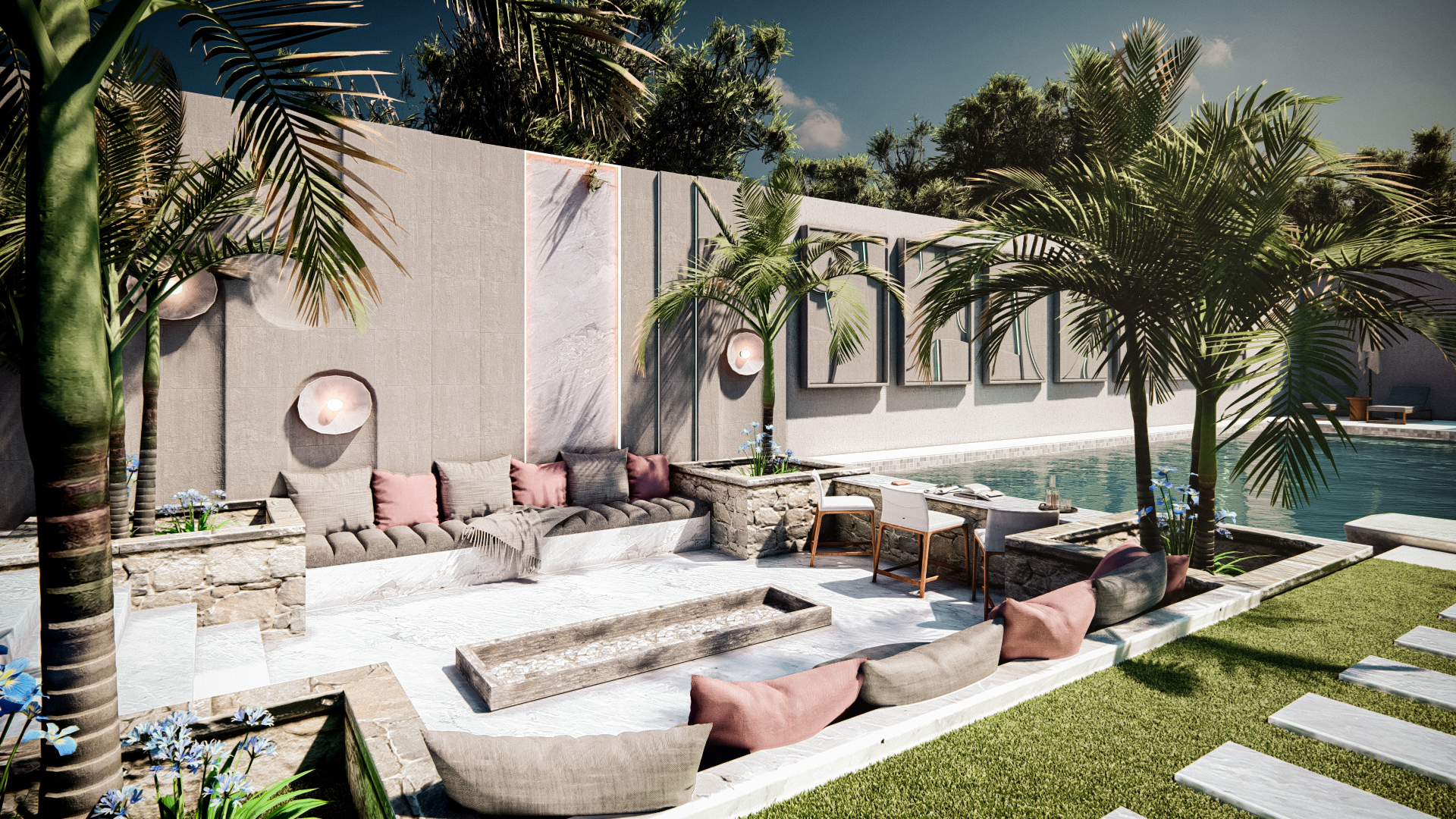 别墅后院设计-12