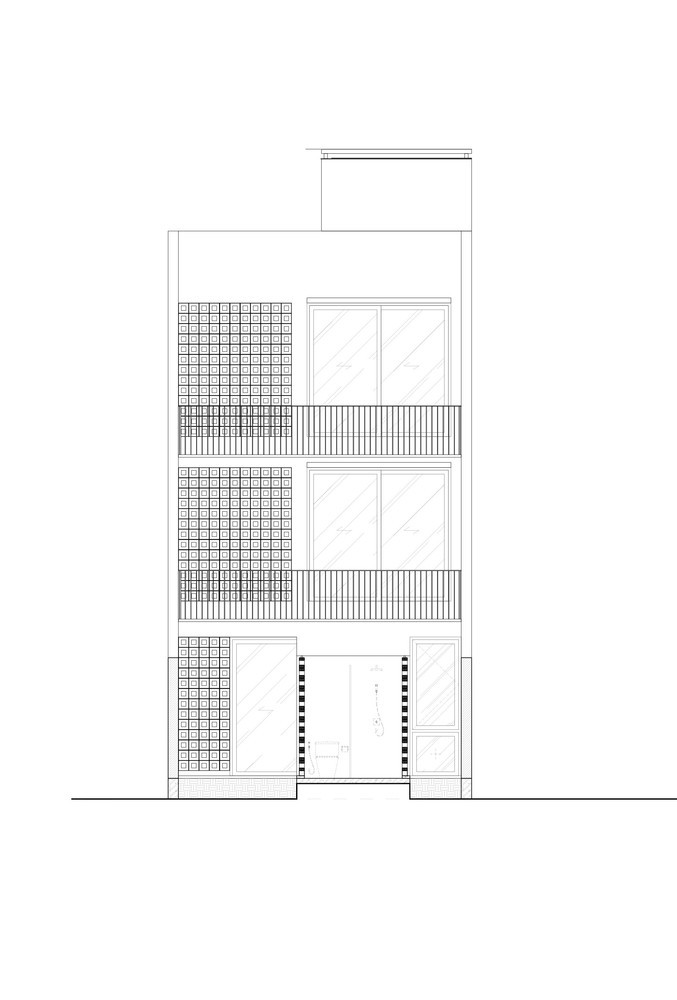 越南管屋 Pattern House | 自然采光通风的现代设计-29