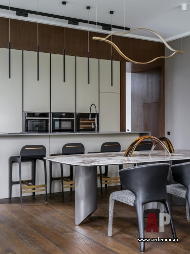 “Парк Фонте”四层高现代城镇住宅室内设计丨Чернявская Анастасия-19