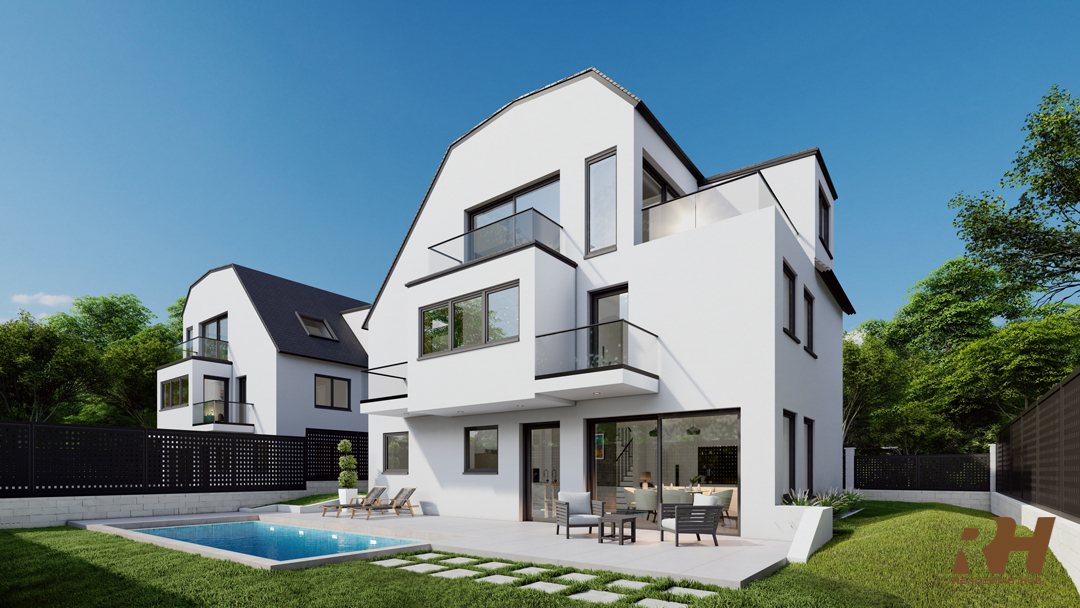 住宅房屋三维渲染-7