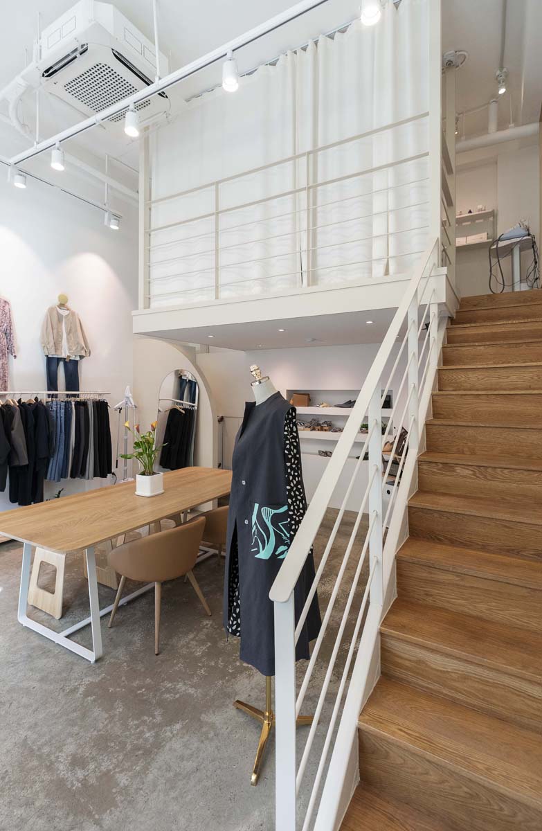 简约白诠释美学，皮肤护理与时尚穿搭的空间融合-7