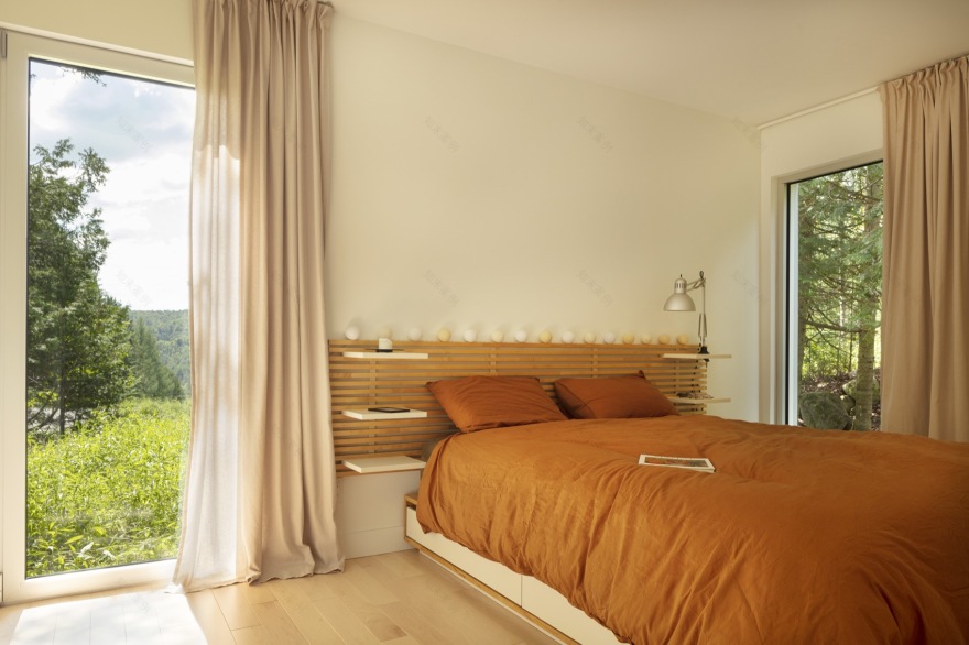 B+L住宅丨加拿大魁北克丨DESK architectes-41