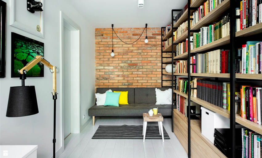 波兰82.5㎡现代简约花砖公寓  WIDAWSCY STUDIO ARCHITEKTURY-9