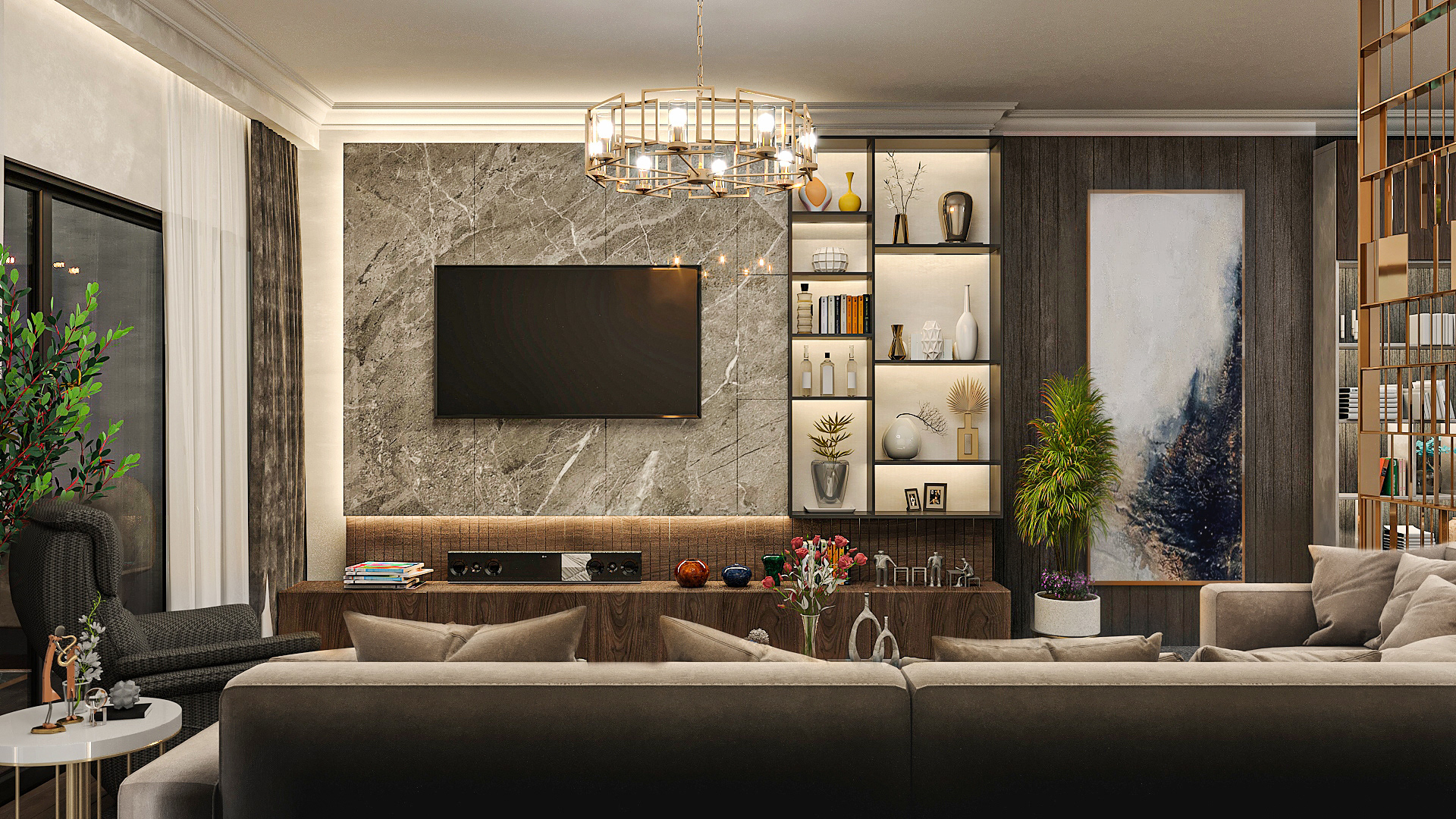 棕榈山别墅室内设计-24