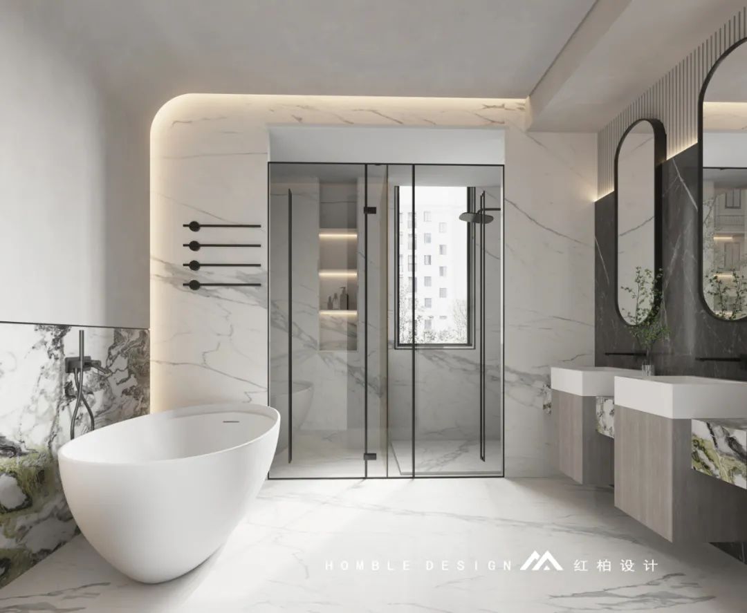 现代艺术别墅设计丨中国深圳丨红柏设计-88