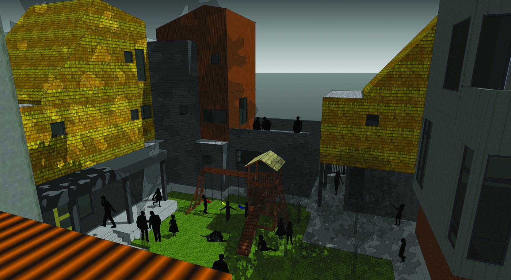 7 pack courtyard housing-5