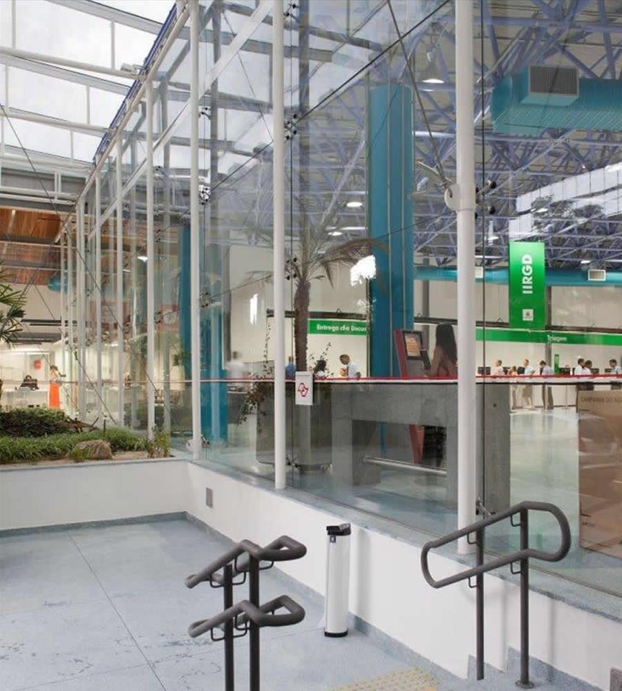 巴西圣保罗 Posto Poupatempo Lapa 办公楼-4