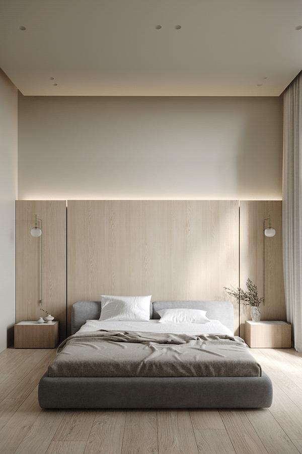 奶油色调的宁静家园丨Zeworkroom Studio-73