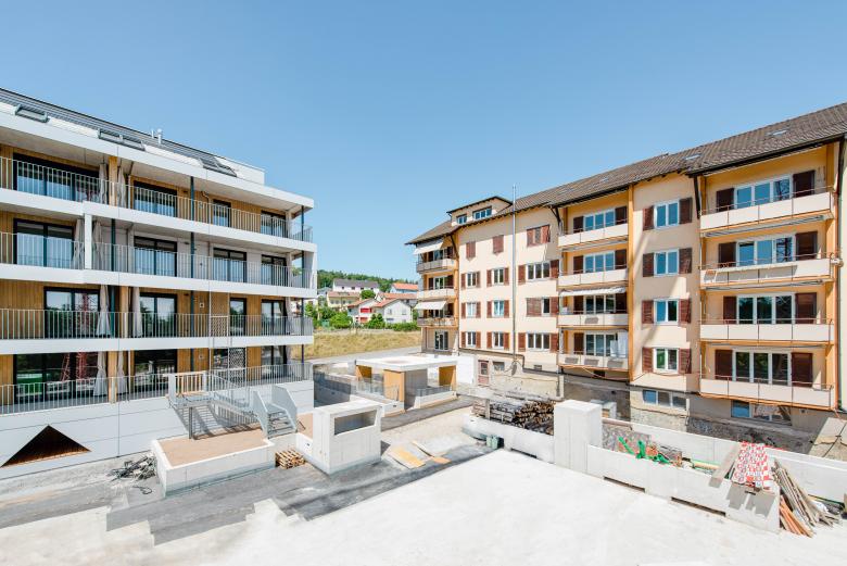 Dost Stadtentwicklung Architektur Innenarchitektur丨Umbau Wohnsiedlung Brunnenwiesenstrasse Neuhausen SH丨瑞士-10