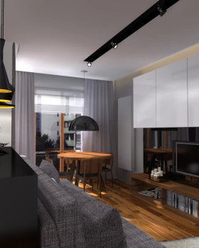 华沙Żoliborz区公寓室内项目丨波兰华沙