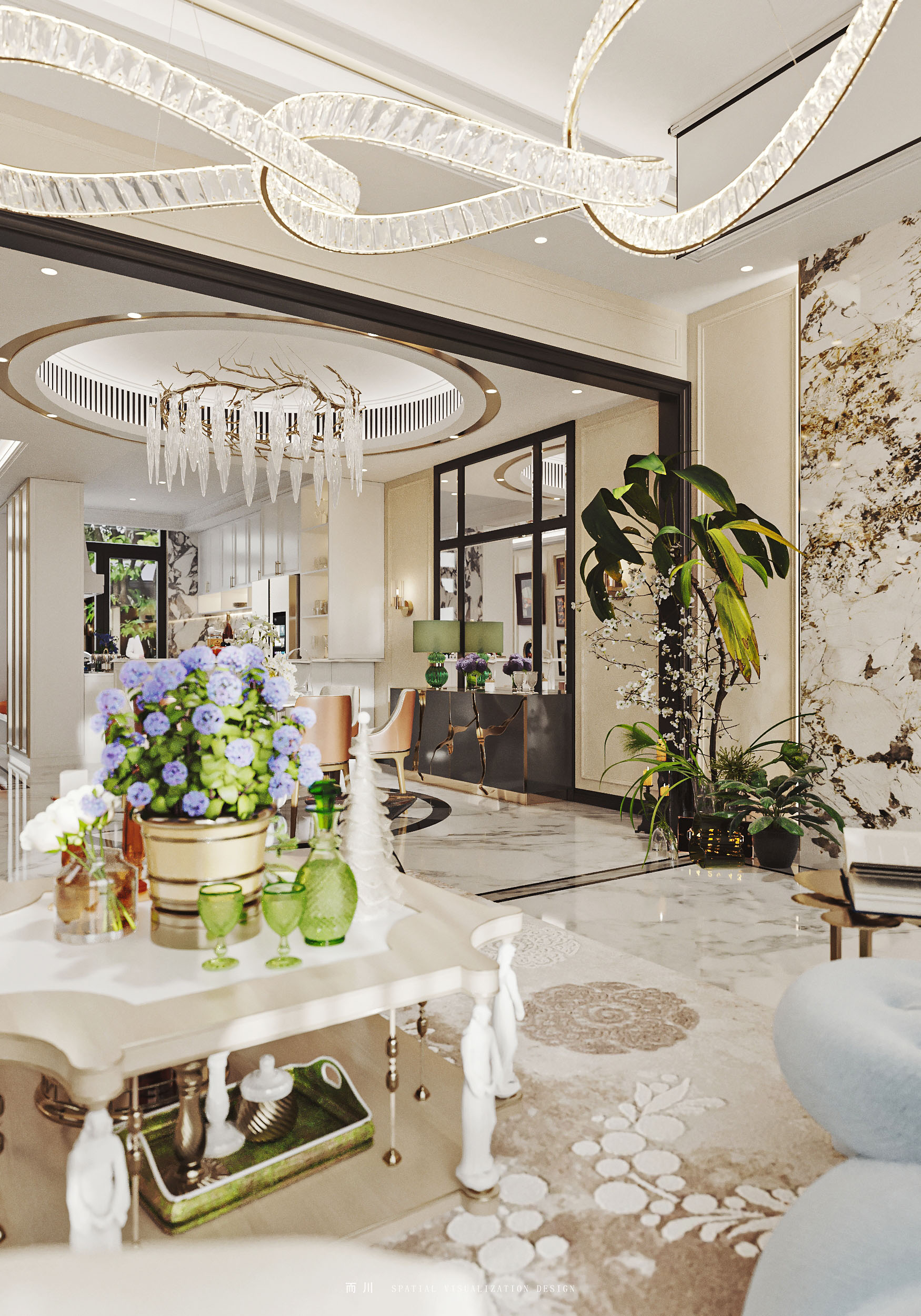 现代意式丨魔方空间设计-14