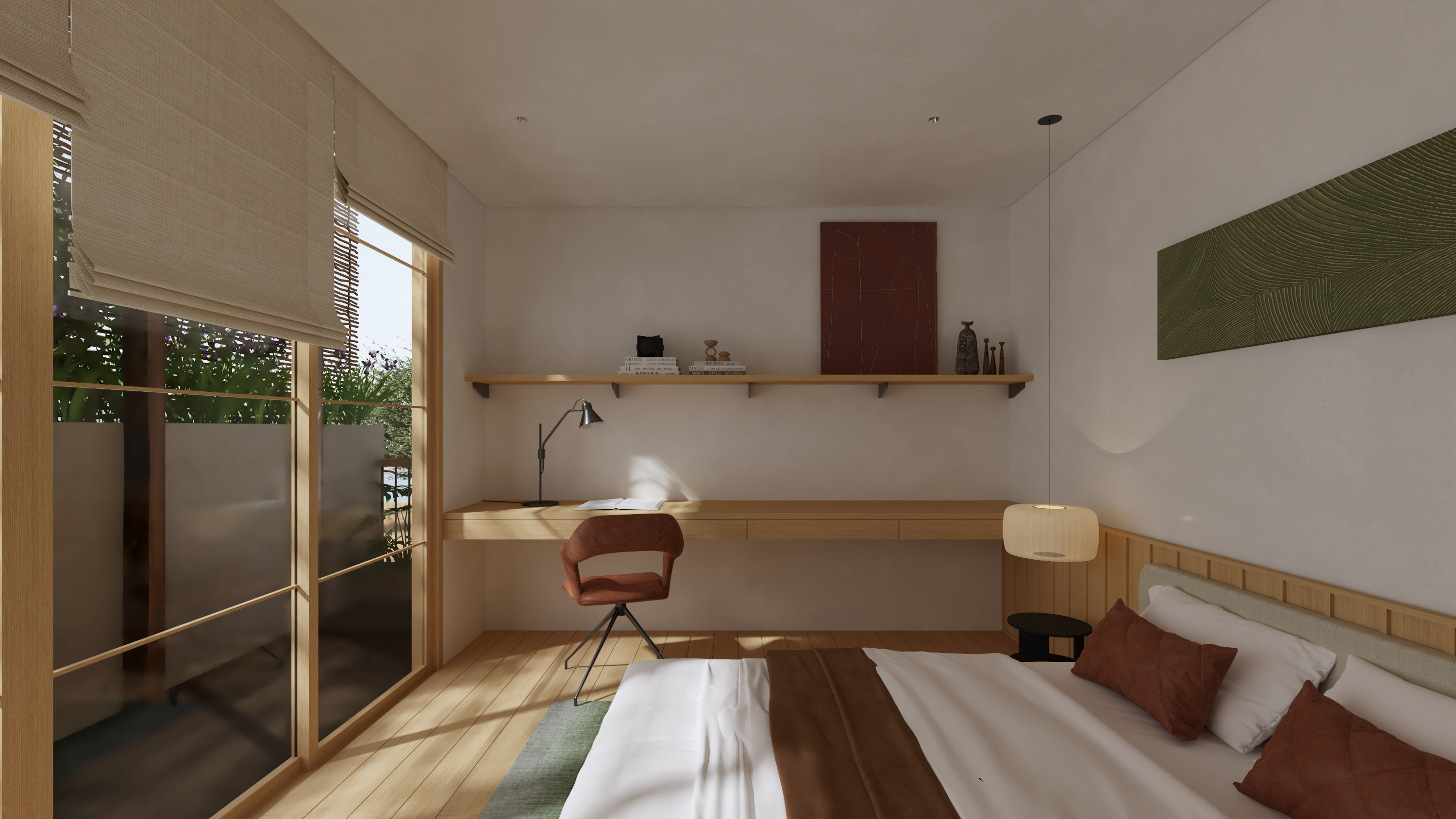 Bedroom - Dalat house - Concept design-3