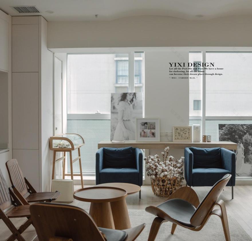 摄影工作室 · 净雅简约风丨一栖设计-48