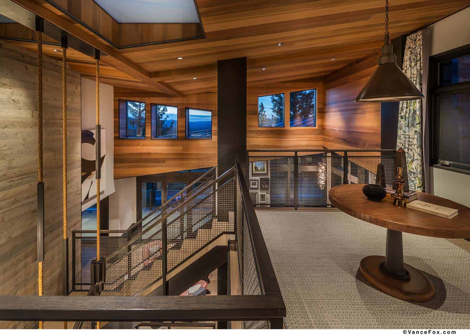 Northern California mountain retreat displays impressive design details-28