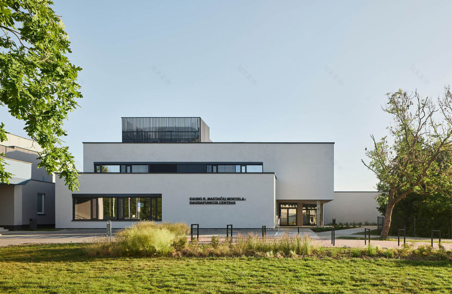 MASTAIČIAI 体育用途建筑大修,学校建设项目丨2L ARCHITEKTAI,a01architektai-3