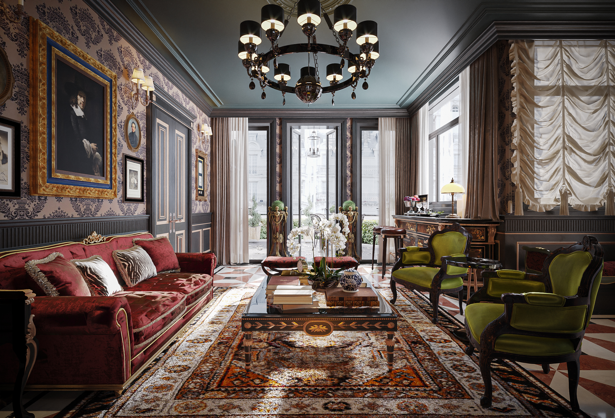 黑暗的客厅丨越南河内-5