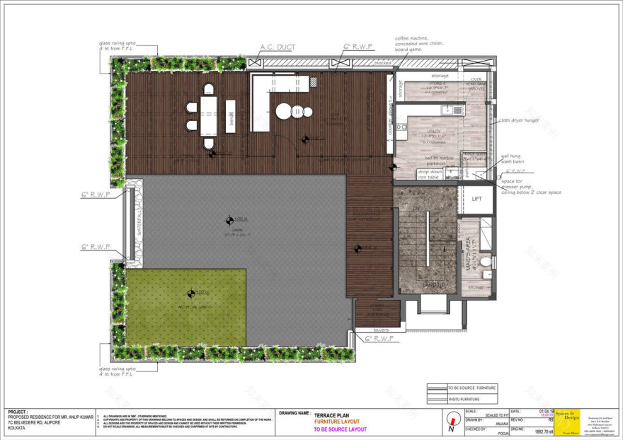 印度 Kolkata 私人住宅丨印度加尔各答丨Spaces & Design-26