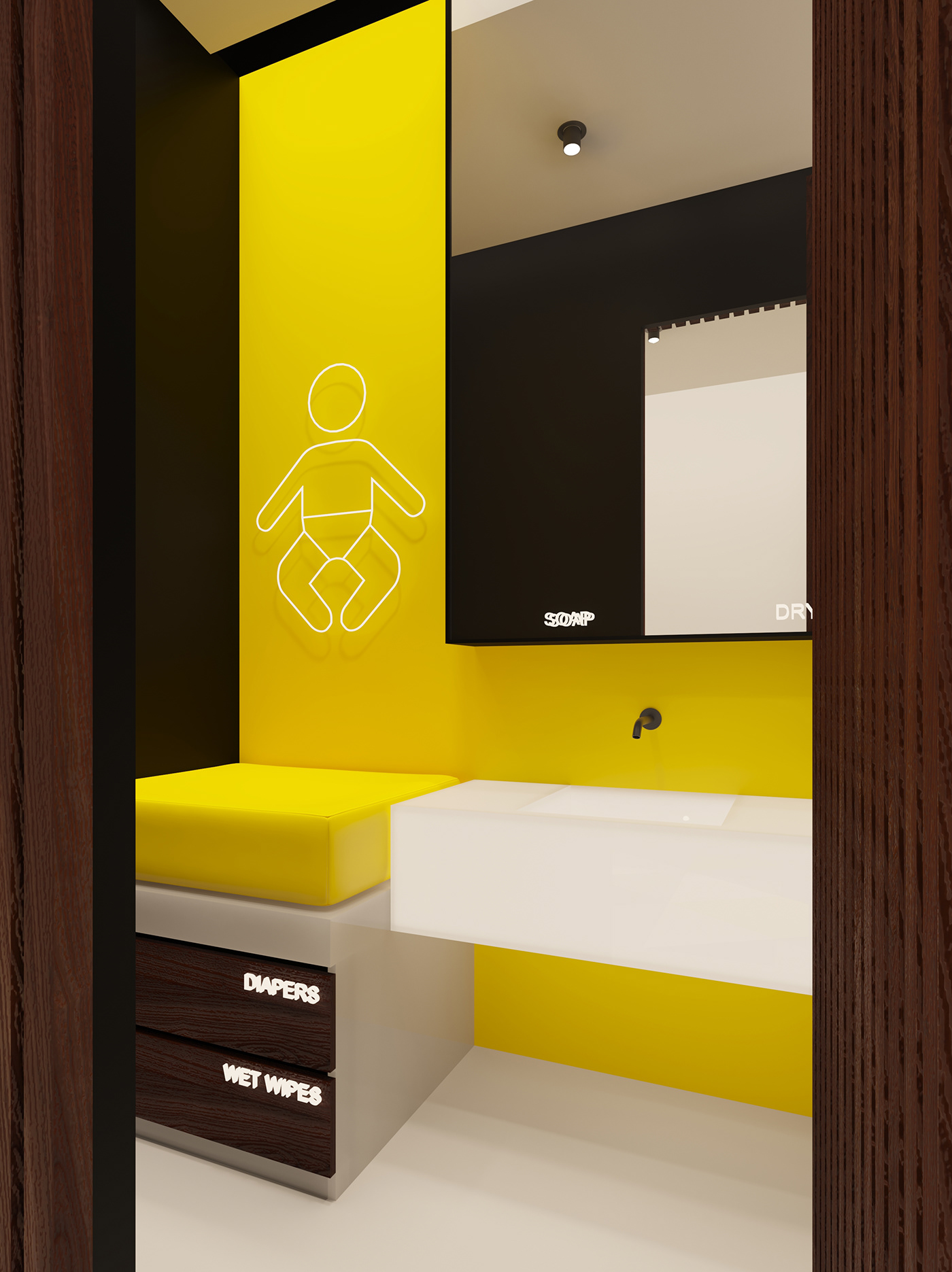 温馨独特的公共卫生间设计-4