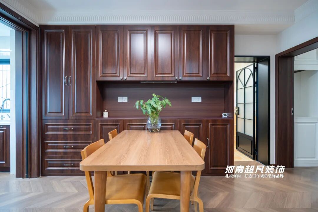 完工首发丨管城区金城街30号院，123㎡老房翻新，美式复古设计，优雅低调绽放-117