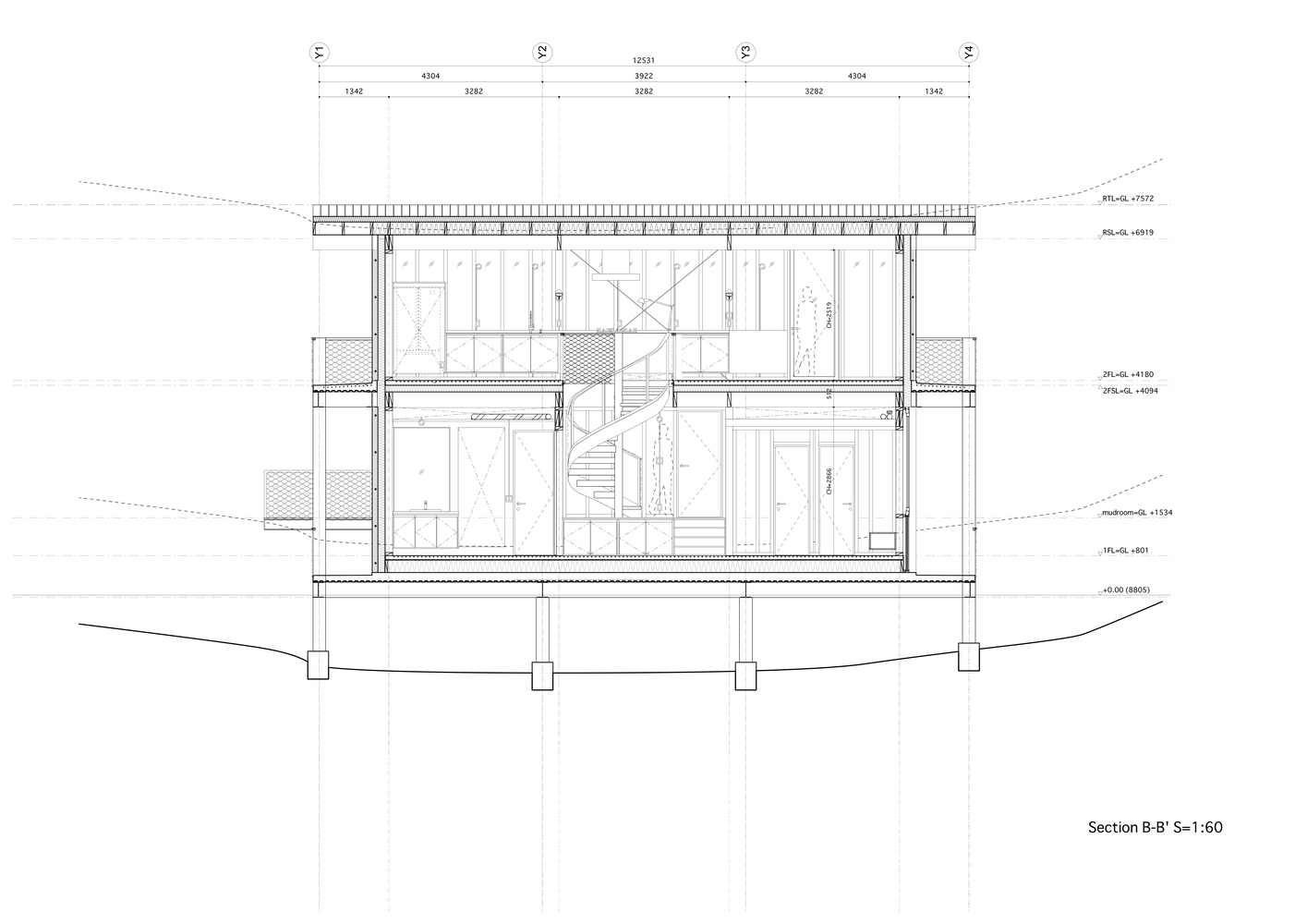 粉山木屋丨美国犹他丨Jo Nagasaka,Schemata Architects-17