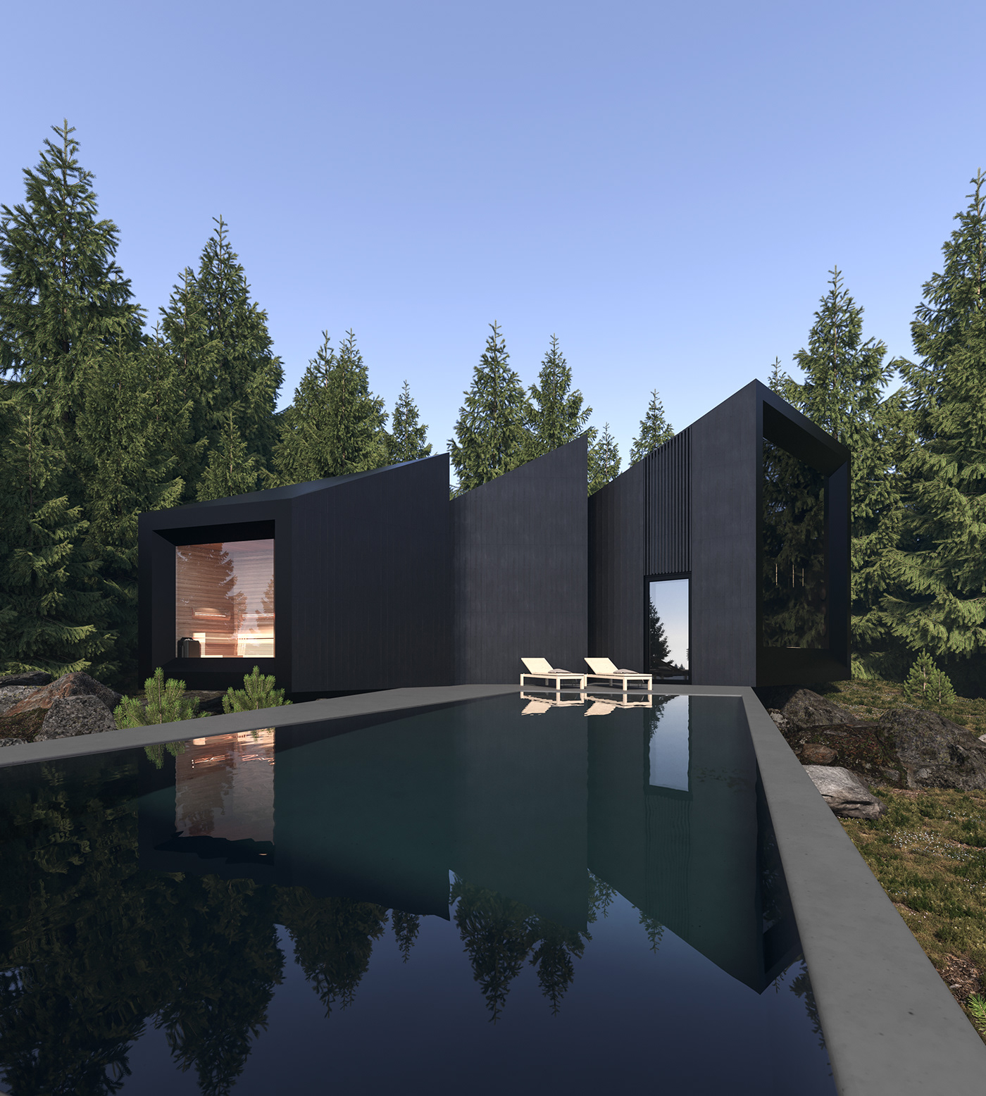 智能温泉度假屋丨乌克兰丨MIchael Samoriz-8