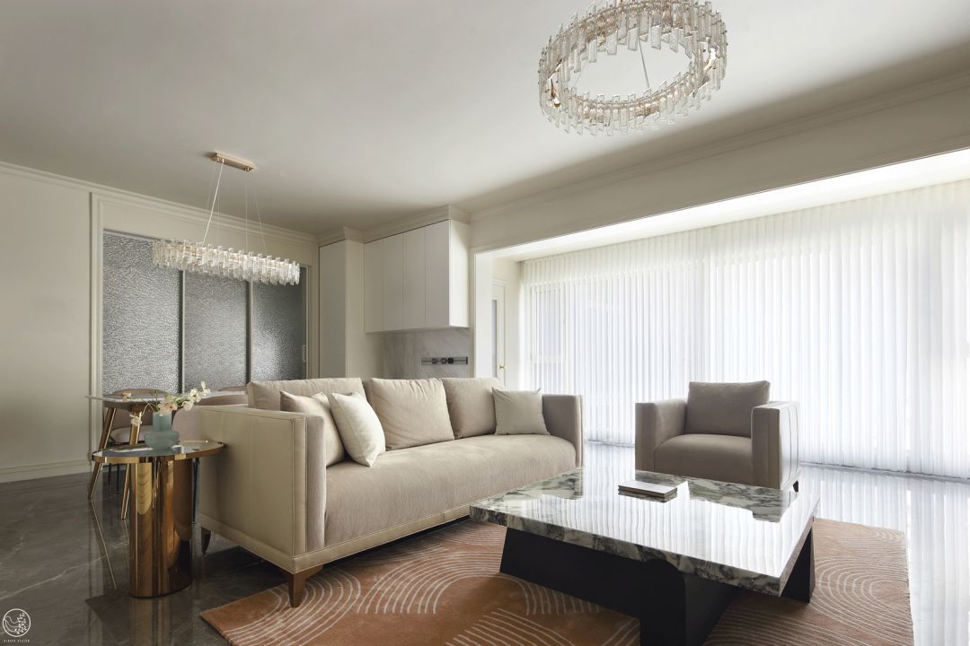 J 家美式轻奢淡颜系平层设计丨中国成都丨刘丽-12