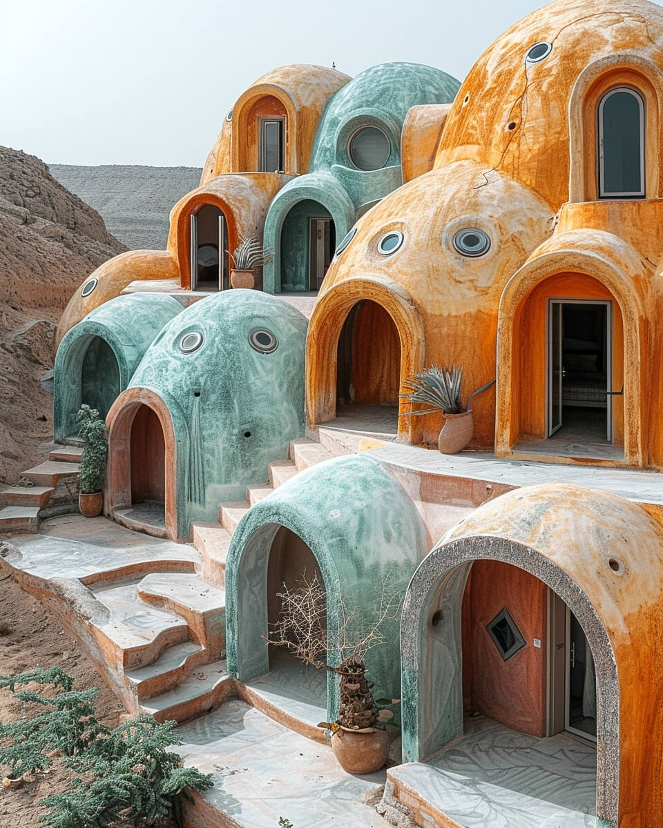 海岸七彩梦幻圆顶丨伊朗丨Mahdiye Amiri-13