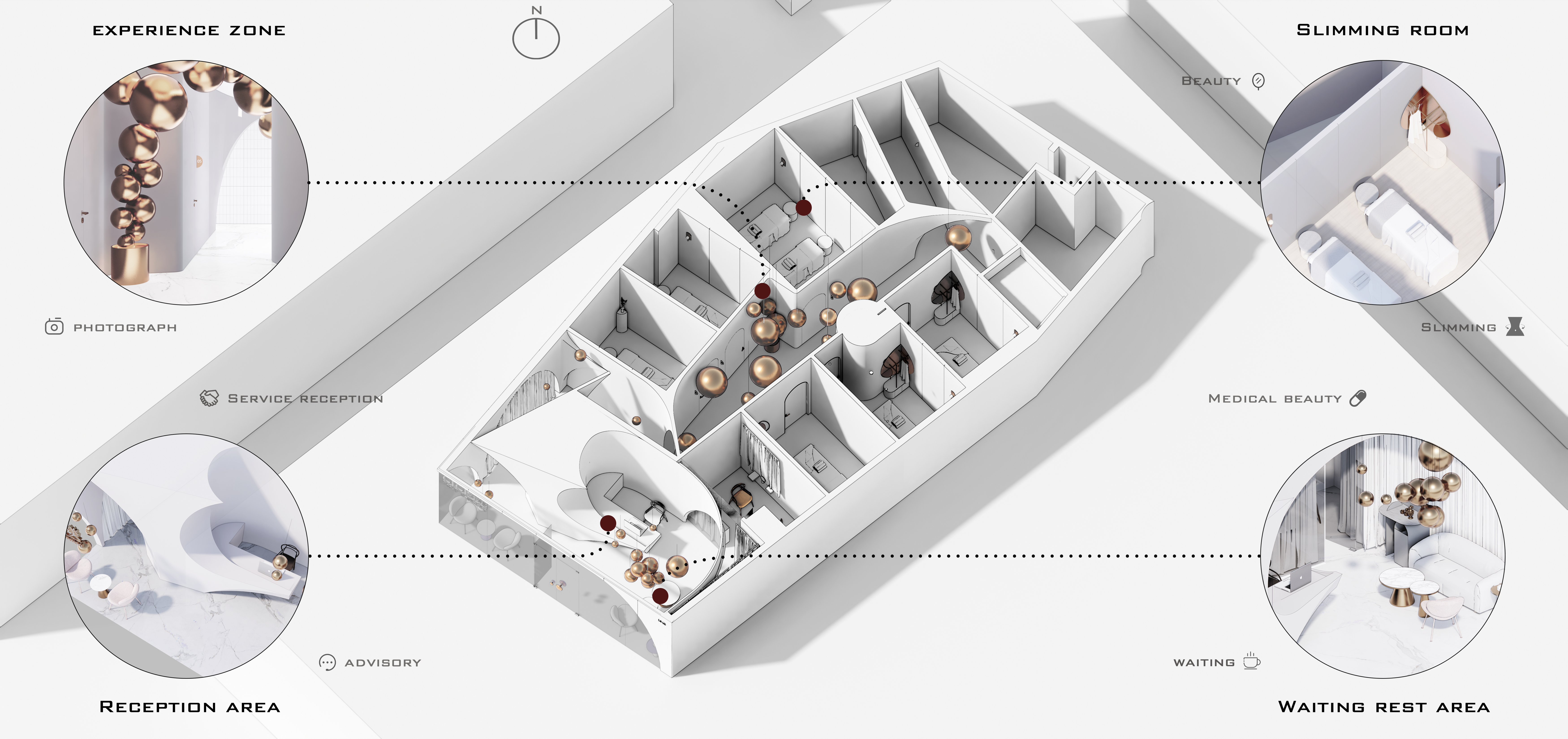 一场奇幻的泡泡之旅  CICI纤美体验店设计丨中国上海丨Towodesign堂晤设计-52