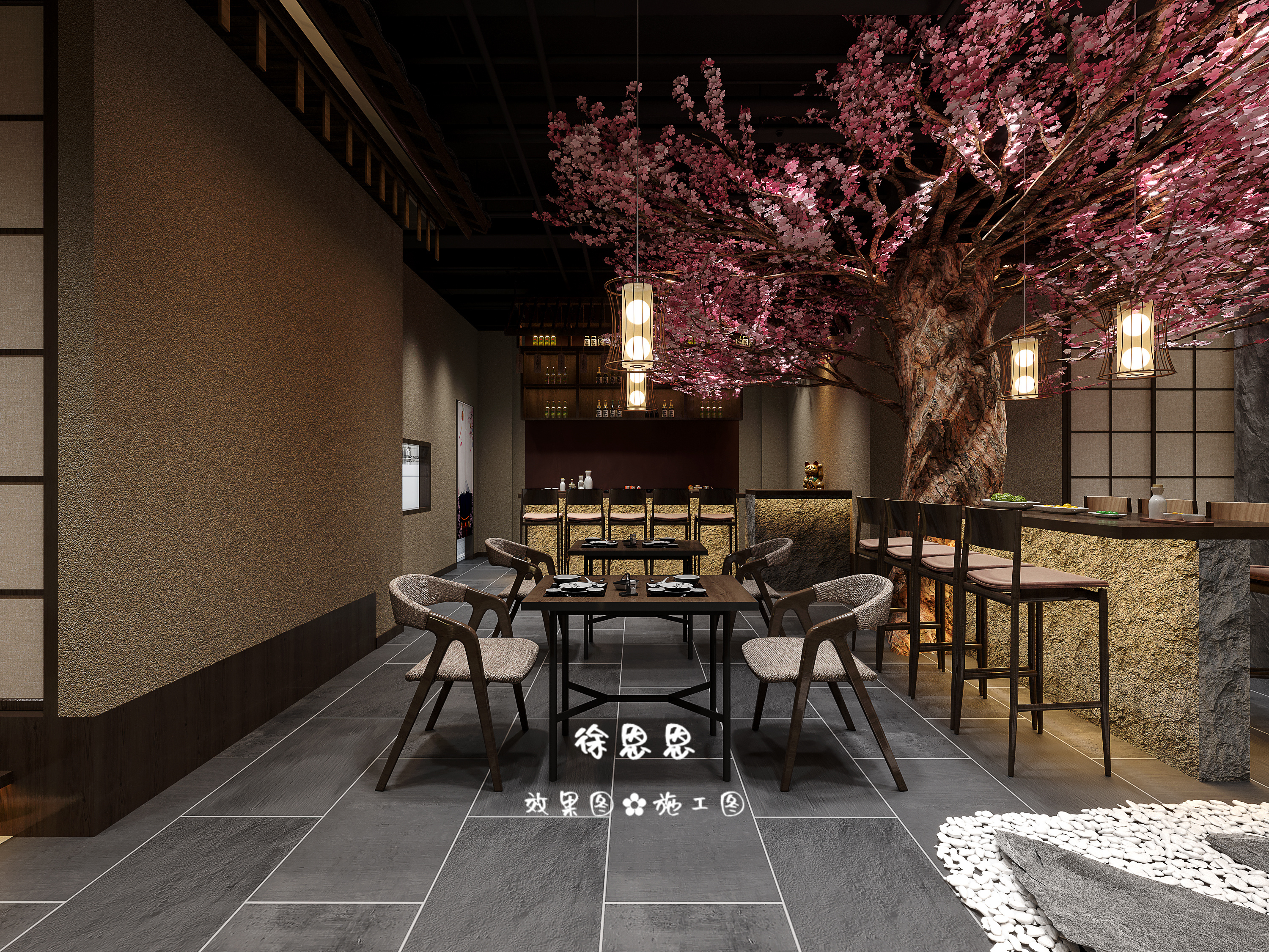 日料店案例|寻一隅日式风雅，高端品质-4
