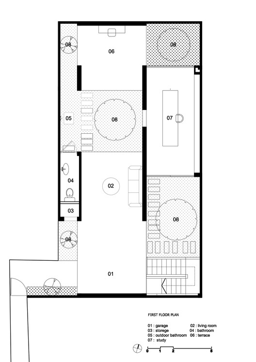 迷你绿色庭院 · 越南 Mệ Loan 住宅丨HH Studio-23