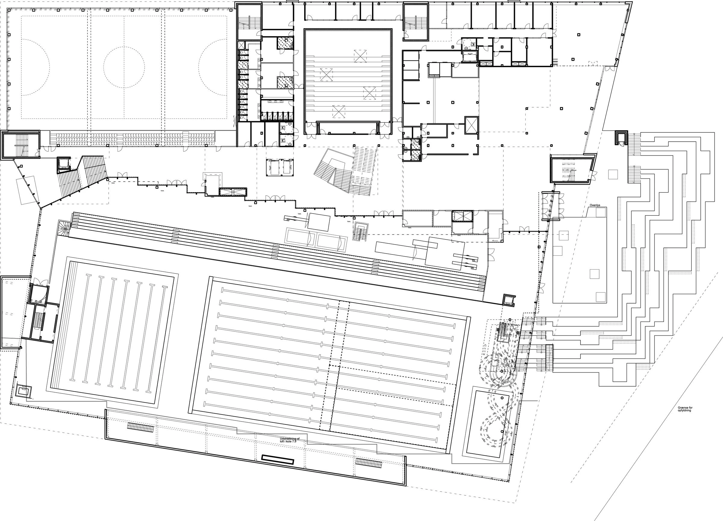 AdO Arena 和 Amalie Skram 中学丨挪威丨KHR 建筑事务所-19