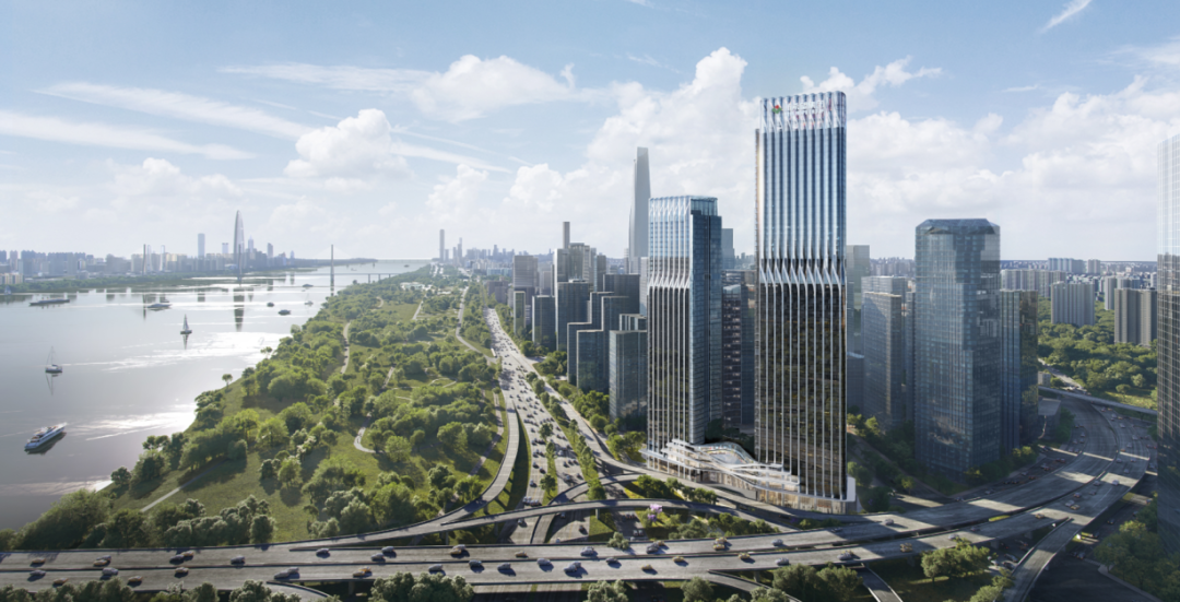 设计·作品丨汉口滨江国际商务区配套人防工程：以设计筑基，与江水共生-19