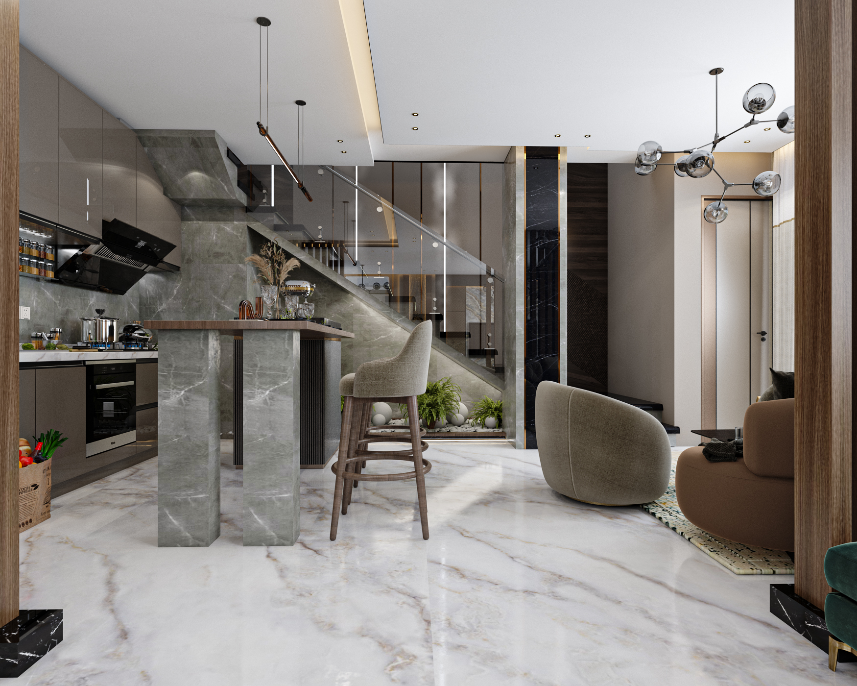 design villa mountin view-5