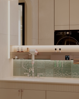 粉雾奶油｜温柔系轻法式治愈私宅