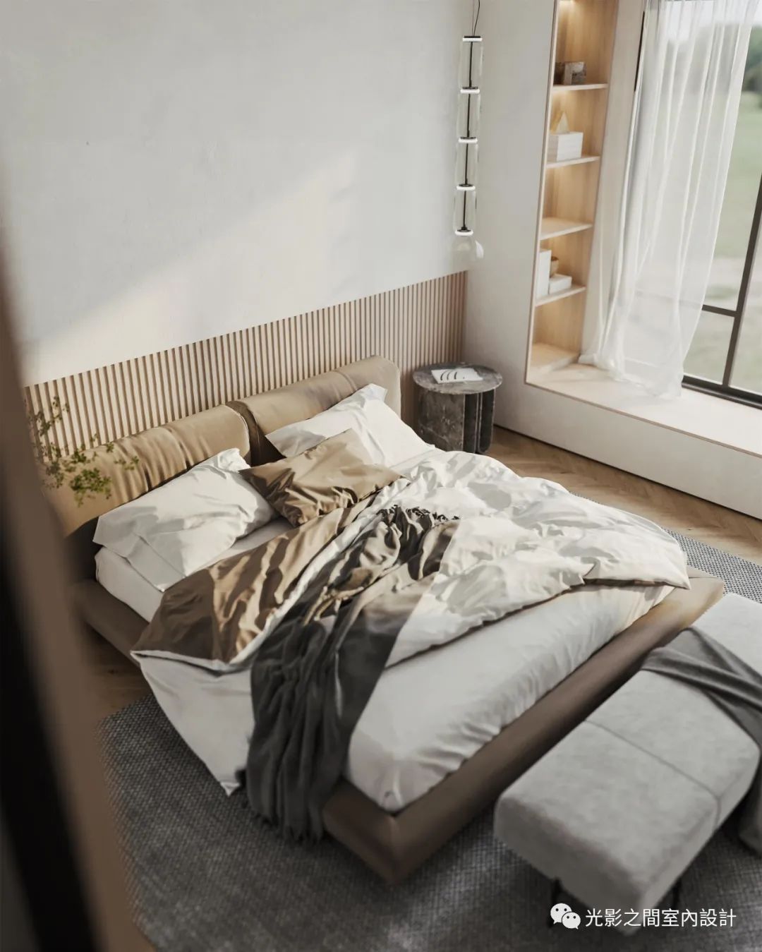 广州品质家庭生活 | 光影之间的从容设计-39