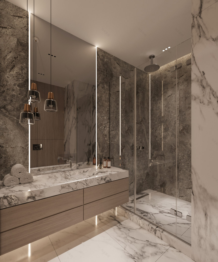 奢华·西高尔夫住宅丨埃及开罗丨MYS Architects-53