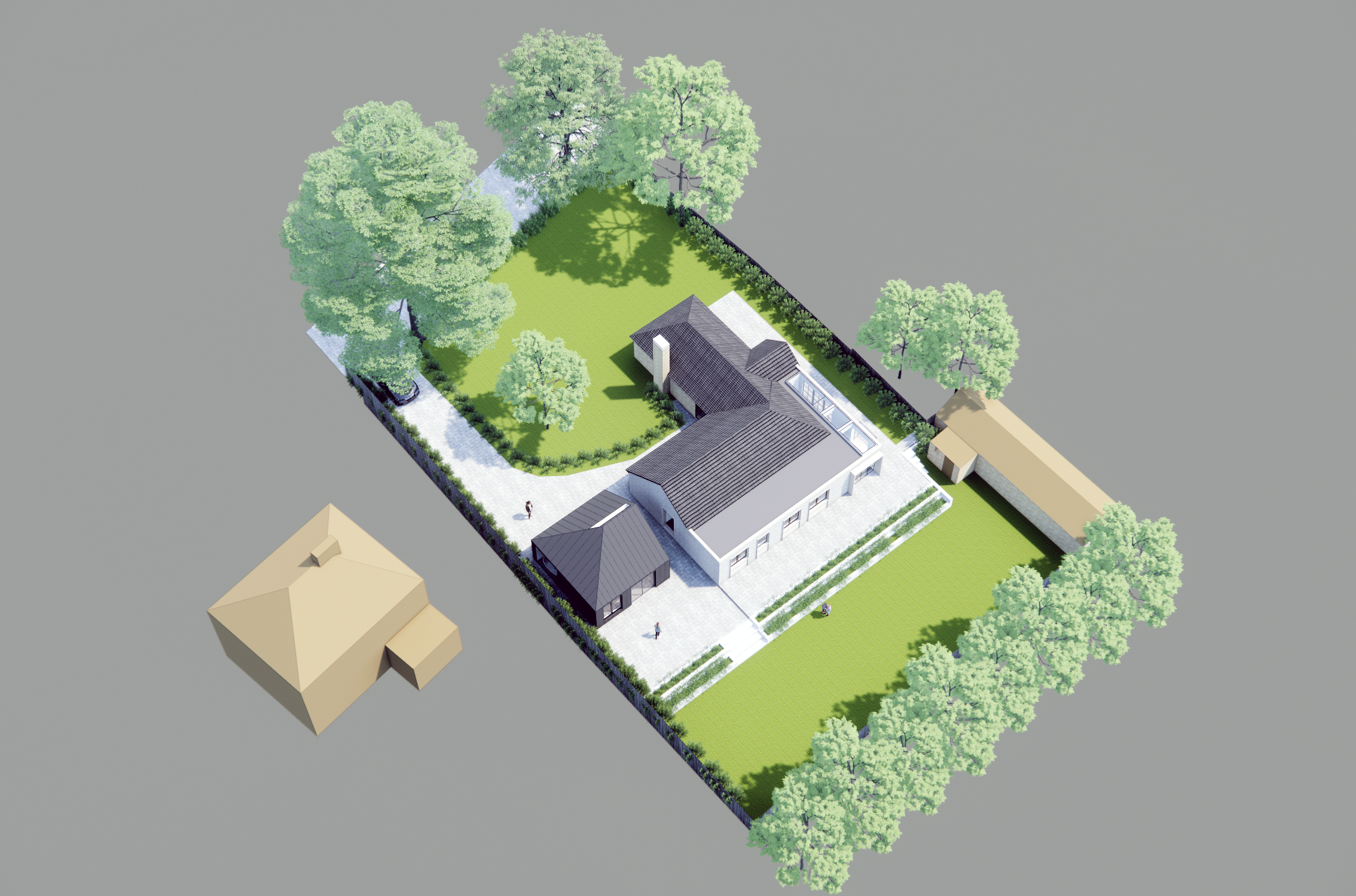 砖石锌材住宅 · 阿列克萨工作室丨英国伦敦-8