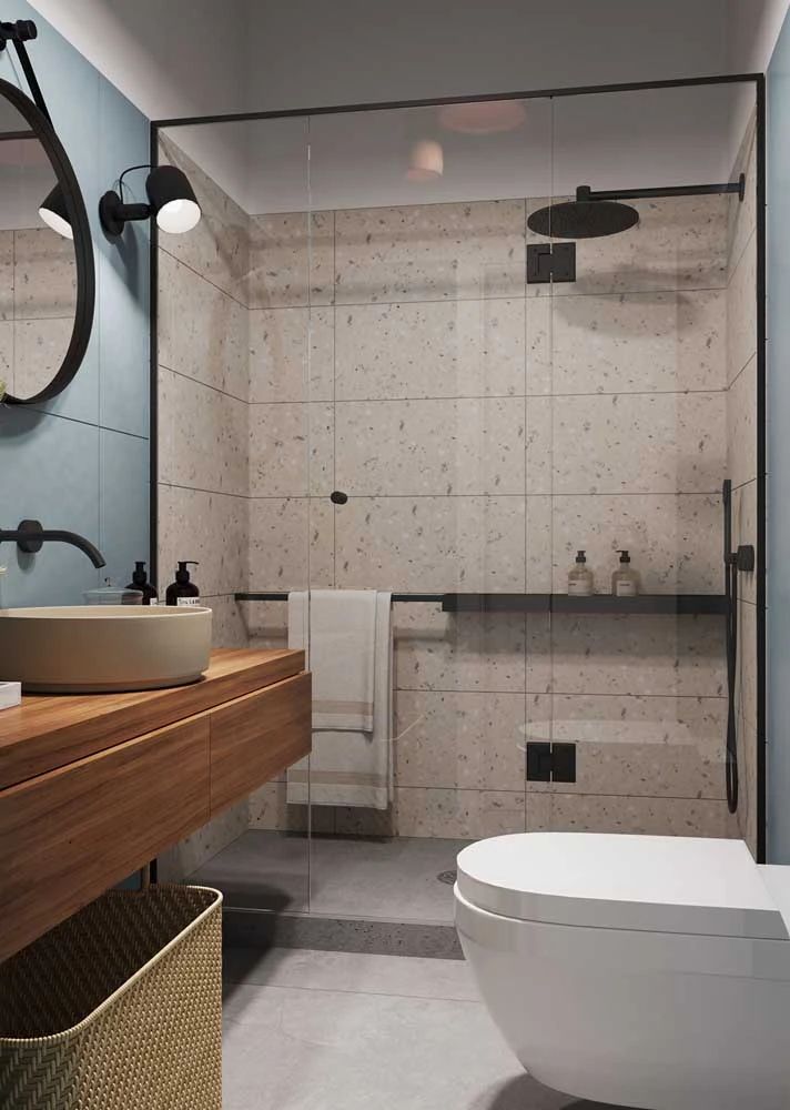 色彩缤纷的水磨石,打造多样空间魅力-42