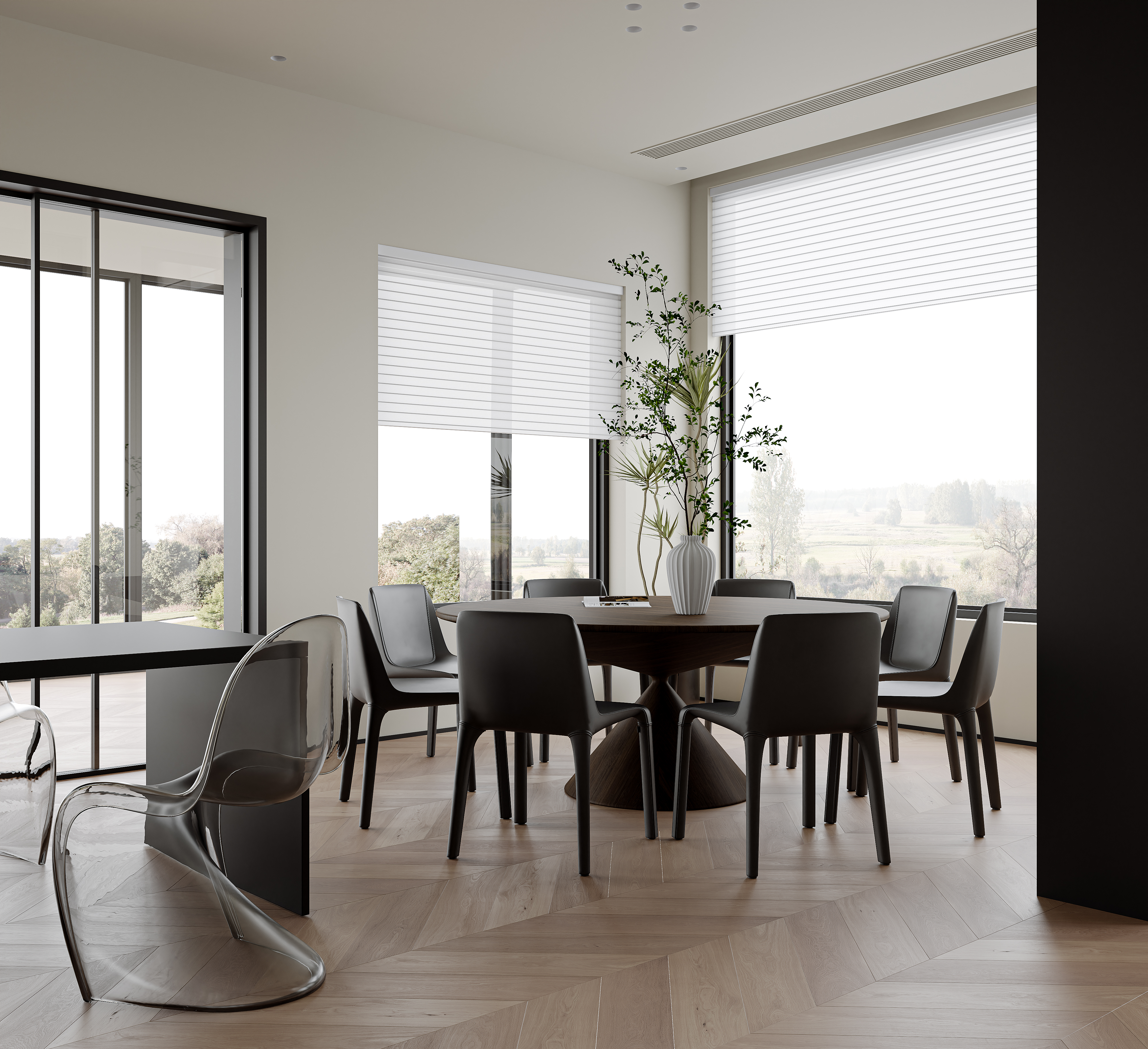 原木混搭风别墅-4