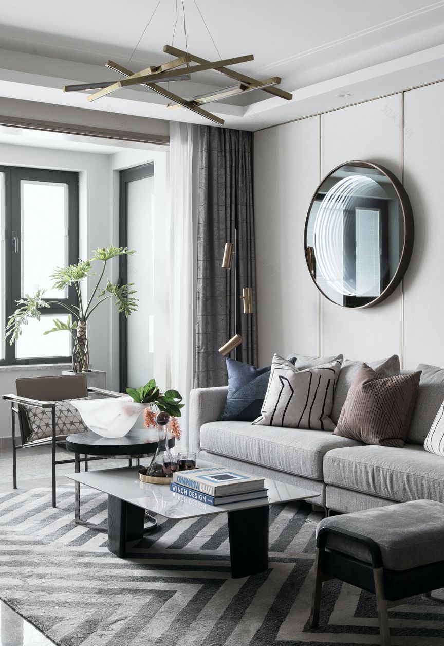 金地·悦城大境样板间 | 现代风格,艺术与生活的完美结合-63