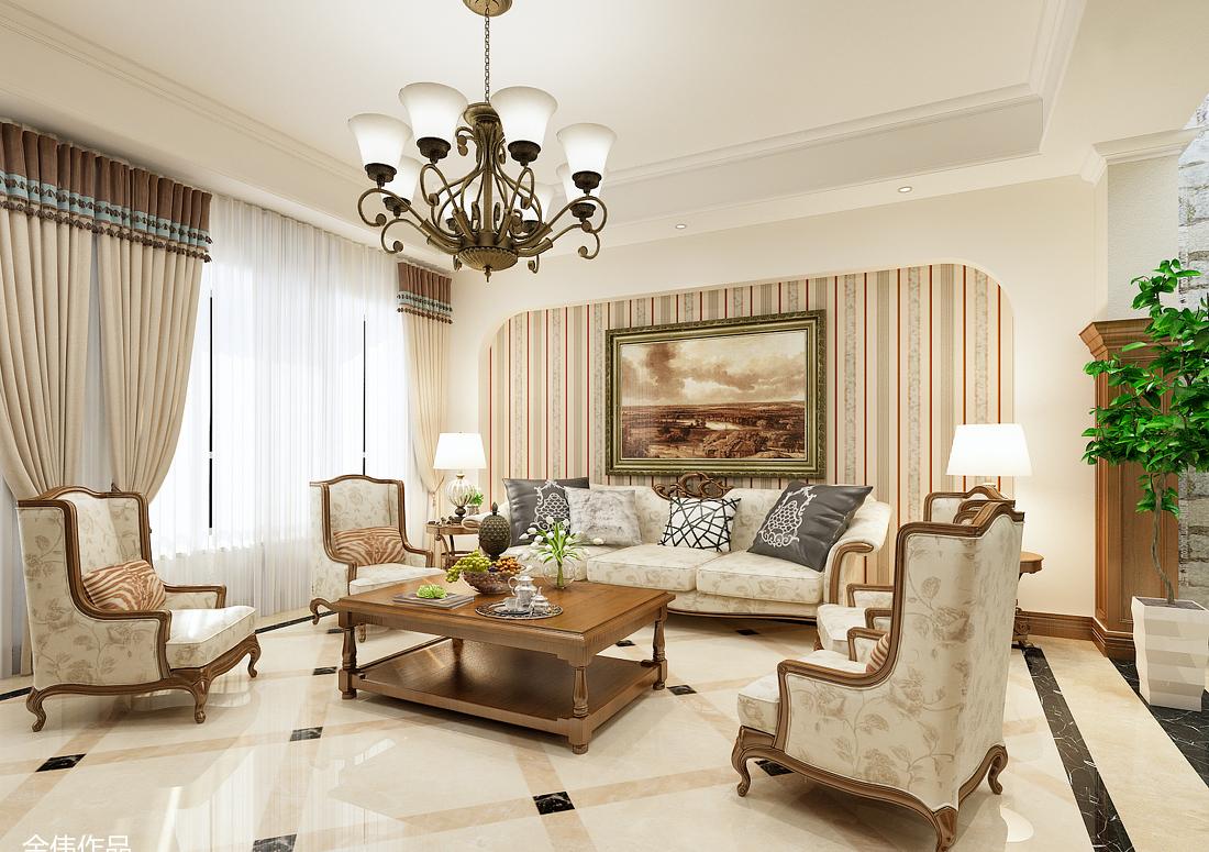 龙溪谷别墅美式设计，演绎时尚优雅-8