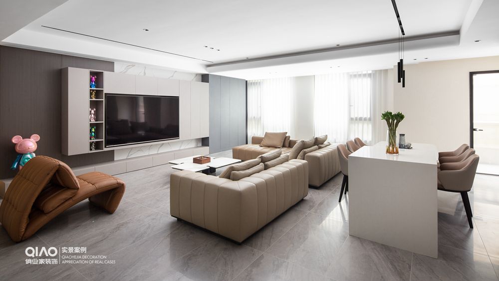 两江御园丹桂园现代简约风装修案例丨中国重庆丨重庆俏业家装饰-22