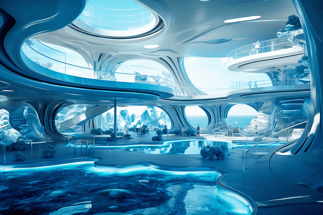 新加坡“波浪之美”未来几何空间丨梅罗里亚建筑师-18