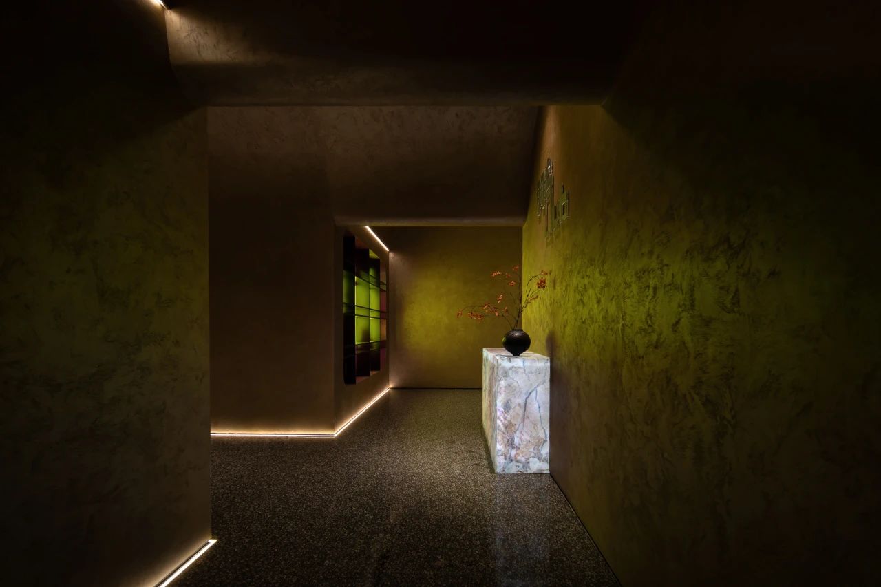 鹏 club · 山水庭院般的餐饮空间丨中国济南丨易昂设计-15