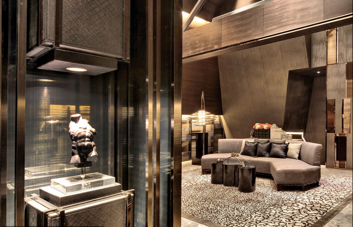 成都中德A区12#顶楼复式示范单位-11