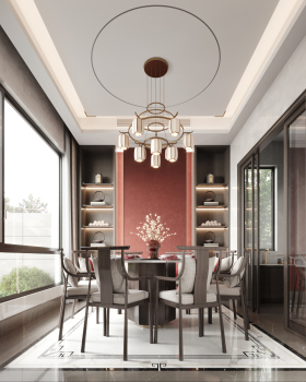 新中式风格空间丨中国