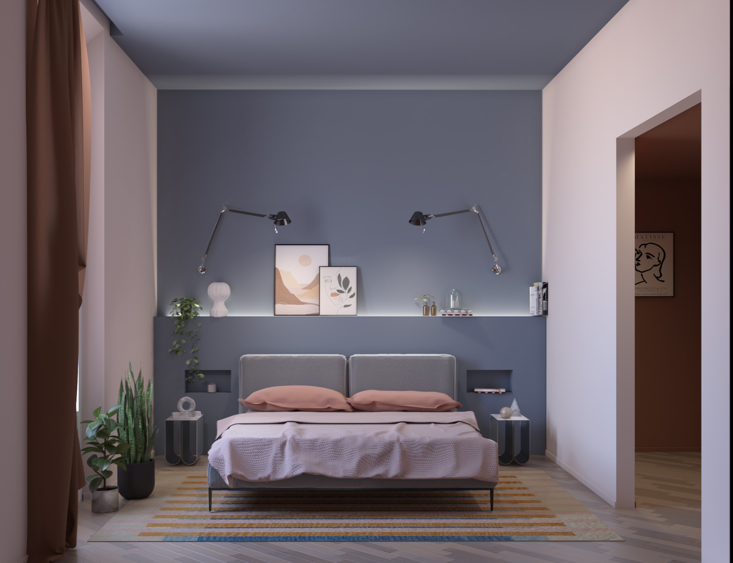 米兰复古优雅公寓设计丨意大利米兰-68