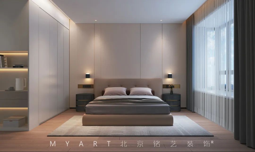 辛集·百合御景城一对一硬装实景丨北京铭艺-32