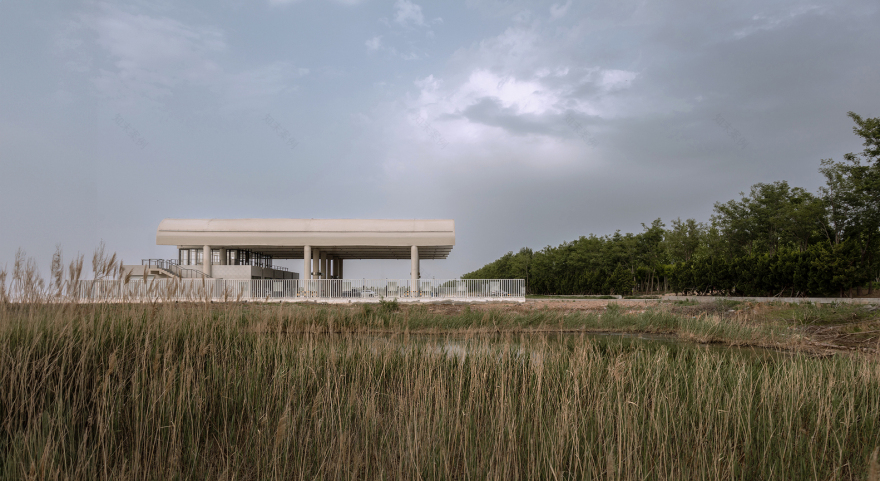 多元曲面屋顶的创新加油站设计丨中国东营-35