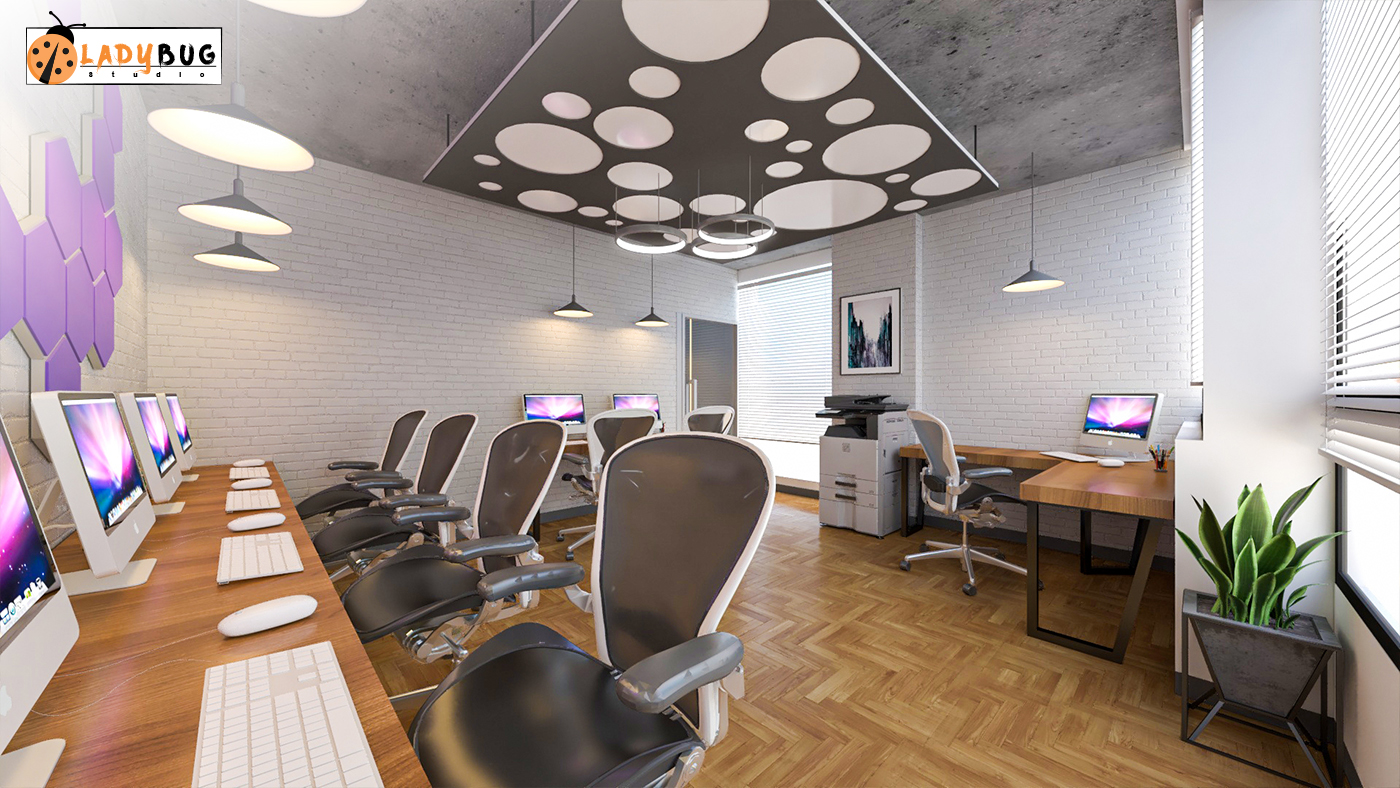 Call Center Interior Design-2